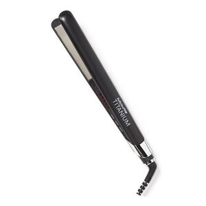 BaByliss Titanium Hair Straightener - Black and Silver